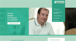 Desktop Screenshot of drschildberger.at